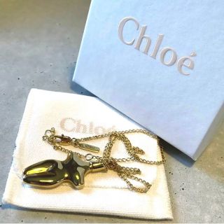 【美品】Chloe クロエ ゴールド フェミニティ ネックレス