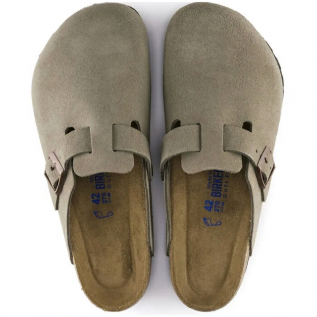 BIRKENSTOCK(ビルケンシュトック)のBIRKENSTOCK ビルケンシュトック Boston/ボストン ベージュ メンズの靴/シューズ(サンダル)の商品写真