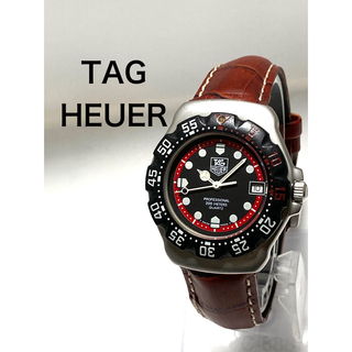 タグホイヤー(TAG Heuer)のTAG タグホイヤー　電池&ベルト&風防ガラス新品交換済み　メンズ腕時計(腕時計(アナログ))