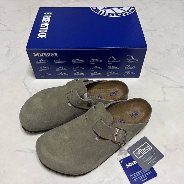 BIRKENSTOCK(ビルケンシュトック)のBIRKENSTOCK ビルケンシュトック Boston/ボストン ベージュ メンズの靴/シューズ(サンダル)の商品写真