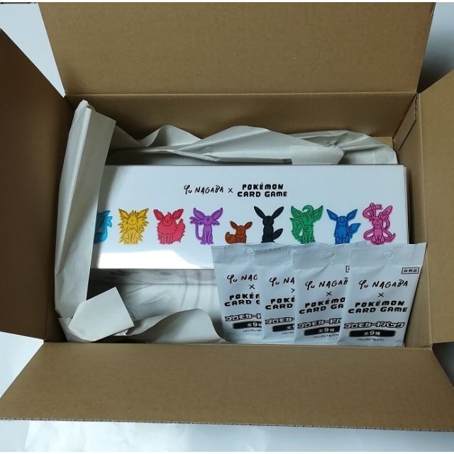 YU NAGABA × ポケモンカードゲーム　イーブイズ スペシャルBOX　新品 エンタメ/ホビーのトレーディングカード(Box/デッキ/パック)の商品写真