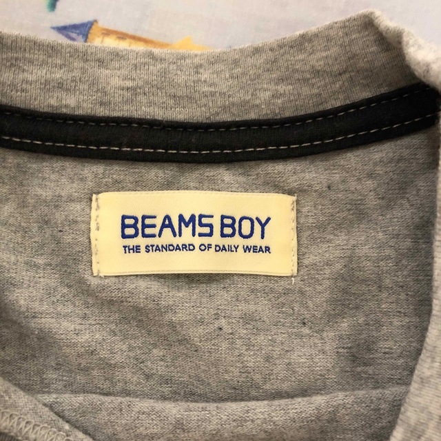 BEAMS BOY(ビームスボーイ)のBEAMS BOY ビームスボーイ　ロゴ刺繍　長袖　ロング　Tシャツ　カットソー レディースのトップス(Tシャツ(長袖/七分))の商品写真