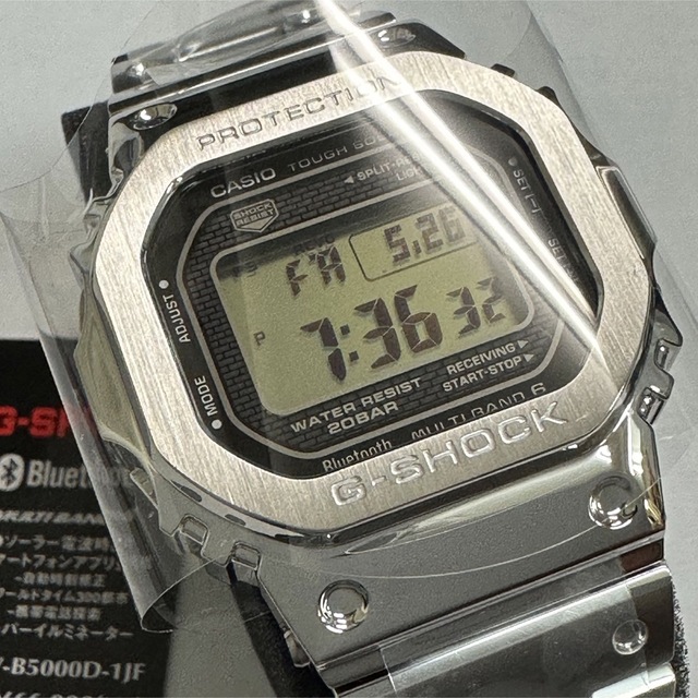 G-SHOCK - 国内正規品・新品未使用 GMW-B5000D-1JF フルメタルシルバー