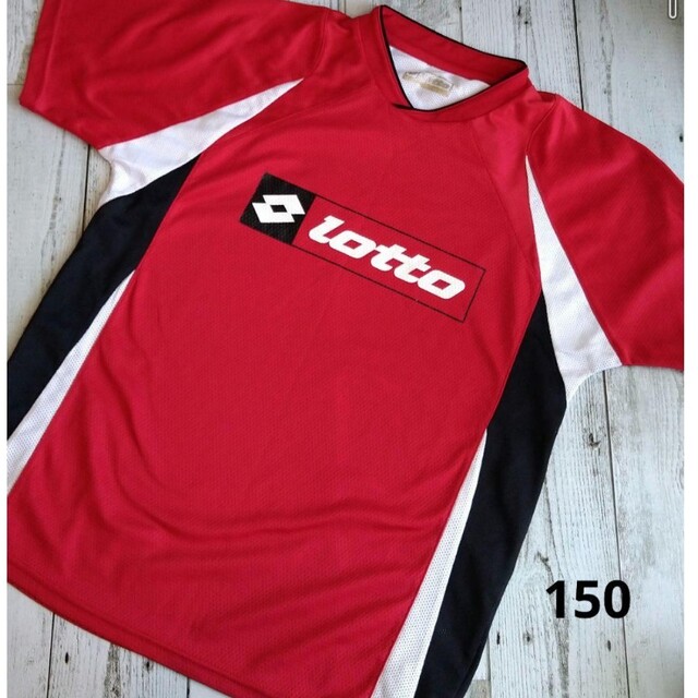Lotto　半袖　シャツ　150 スポーツ/アウトドアのサッカー/フットサル(ウェア)の商品写真