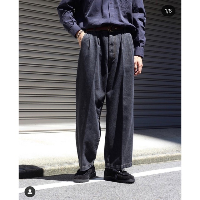 搬入設置サービス付 mfpen Bigger Jeans エムエフペン デニム
