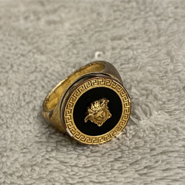 VERSACE - ヴェルサーチ VERSACE エナメル メドゥーサ リング VERSACE - ヴェルサーチ VERSACE エナメル メドゥーサ リング