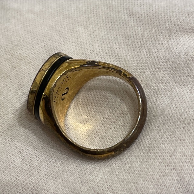 VERSACE(ヴェルサーチ)のヴェルサーチ VERSACE エナメル メドゥーサ リング 指輪 メンズのアクセサリー(リング(指輪))の商品写真