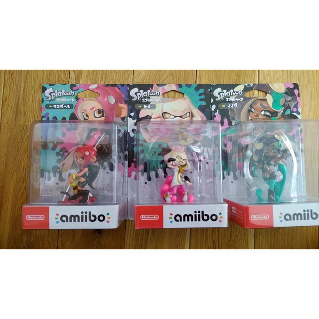 新品未開封　amiibo ヒメ イイダ タコガールイイダ