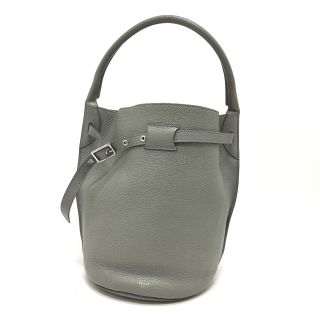 セリーヌ(celine)のセリーヌ CELINE ビッグバッグ バケット 187243 カバン 斜め掛け ハンドバッグ レザー グレー(ハンドバッグ)