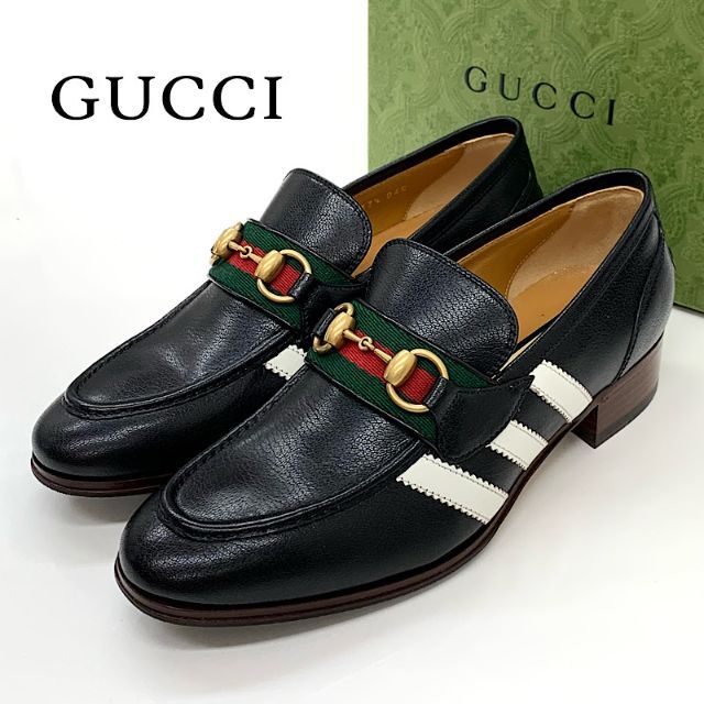 GUCCI ビットローファー【新品未使用】レディース ブラック-