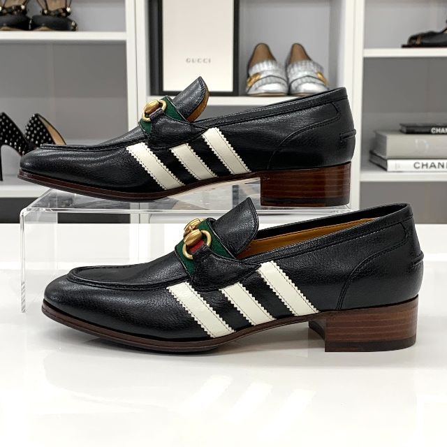 Gucci - 6766 未使用 グッチ アディダス ホースビット レザー