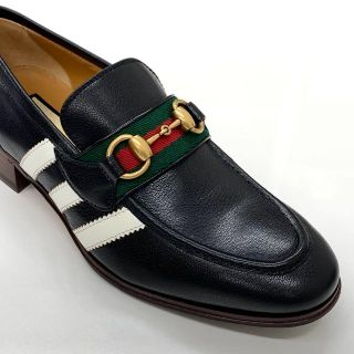 Gucci - 6766 未使用 グッチ アディダス ホースビット レザー