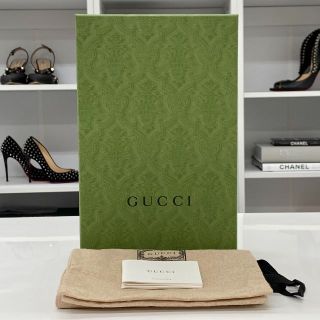 Gucci - 6766 未使用 グッチ アディダス ホースビット レザー