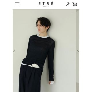 ETRE TOKYO 新作 完売 レイヤードセットロンTee カットソー  新品