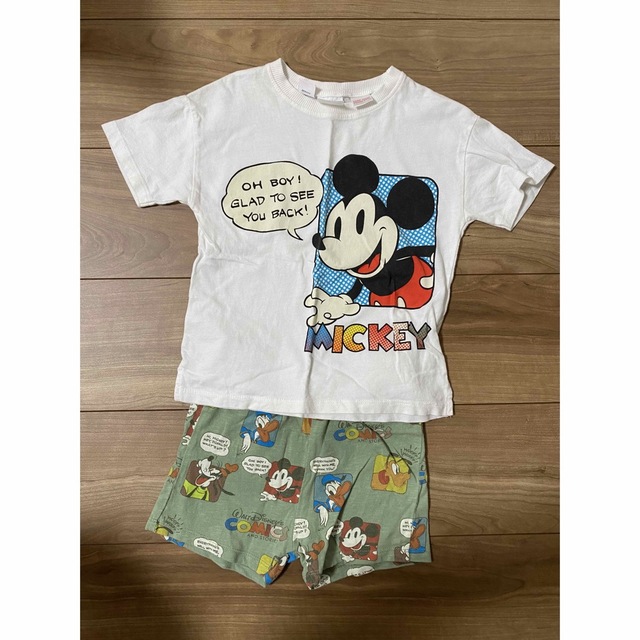 ZARA KIDS(ザラキッズ)のZARA baby ミッキーセットアップ キッズ/ベビー/マタニティのキッズ服男の子用(90cm~)(Tシャツ/カットソー)の商品写真