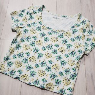 ポールアンドジョー(PAUL & JOE)のポール&ジョー 花柄ミニTシャツ(Tシャツ(半袖/袖なし))