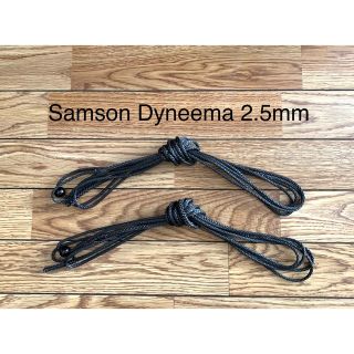 ウーピースリング　ダイニーマSamson2.5mm強度730kg DDハンモック(テント/タープ)