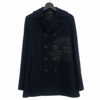 コムデギャルソンオムプリュス(COMME des GARCONS HOMME PLUS)のコムデギャルソンオムプリュス 08AW archive Pコート S 紺(ピーコート)