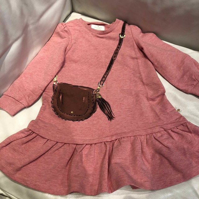 kate spade new york(ケイトスペードニューヨーク)の未使用　kate spade new york ワンピース キッズ/ベビー/マタニティのキッズ服女の子用(90cm~)(ワンピース)の商品写真