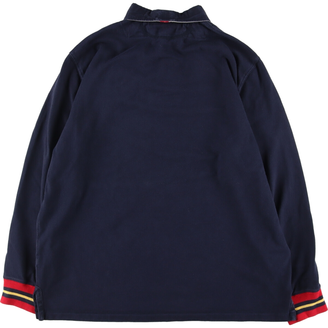 Ralph Lauren(ラルフローレン)の古着 ラルフローレン Ralph Lauren POLO by Ralph Lauren 長袖 ラガーシャツ メンズXL /eaa339540 メンズのトップス(ポロシャツ)の商品写真