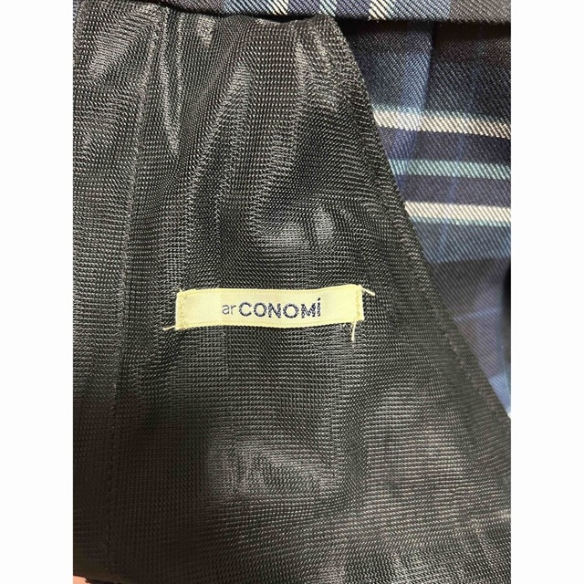 CONOMi(コノミ)のarCONOMi   制服スカート　W66  ブルー&グリーン系 レディースのスカート(ミニスカート)の商品写真