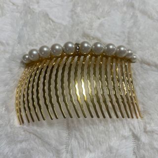 【新品未使用】ヘアーアクセサリー かんざし ヘアコーム(ヘアアクセサリー)