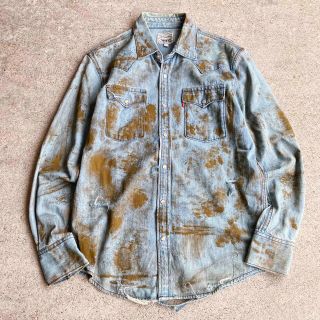 リーバイス(Levi's)の⚫︎ Levi's VINTAGE ボロ ウエスタンデニムシャツ(シャツ)