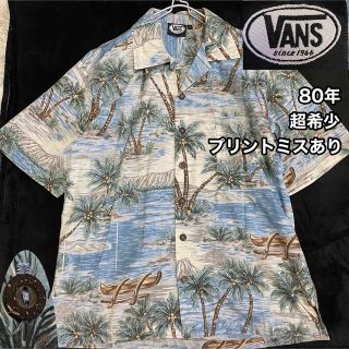 新品未使用 VANS アロハシャツ メンズ Mサイズ アメリカ ハワイ