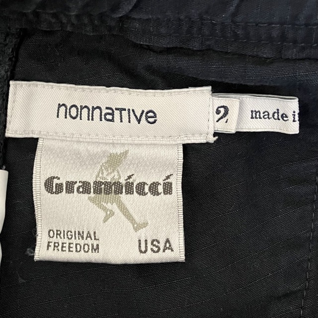 nonnative - nonnative gramicci ネイビー無地 コーデュロイパンツ