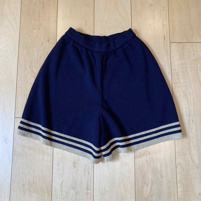 専用 80s vintage lame knit shorts レディースのパンツ(ショートパンツ)の商品写真