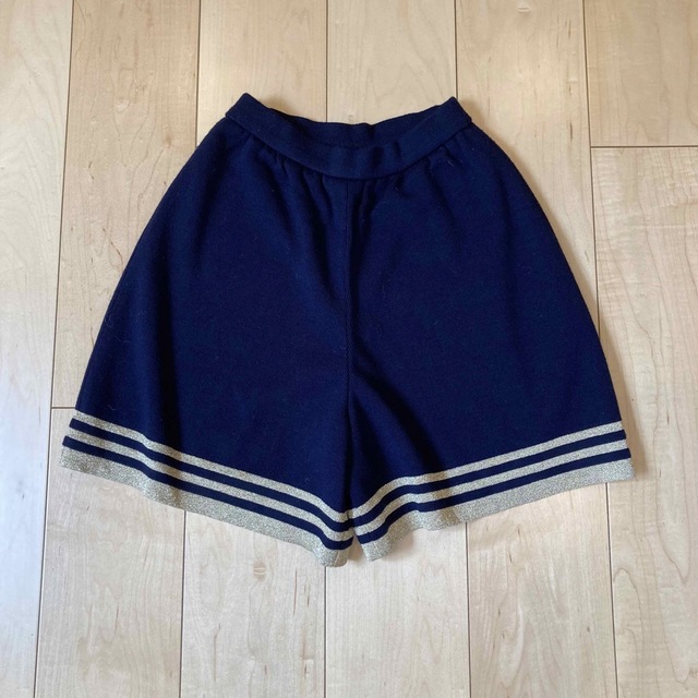 専用 80s vintage lame knit shorts レディースのパンツ(ショートパンツ)の商品写真