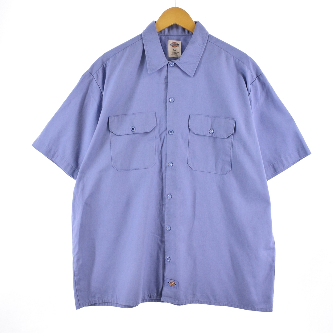 Dickies(ディッキーズ)の古着 ディッキーズ Dickies 半袖 ワークシャツ メンズXXL /eaa339678 メンズのトップス(シャツ)の商品写真