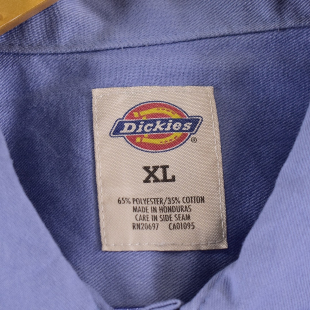 Dickies(ディッキーズ)の古着 ディッキーズ Dickies 半袖 ワークシャツ メンズXXL /eaa339678 メンズのトップス(シャツ)の商品写真