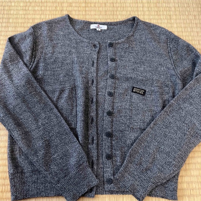 安心 保証 SONIA RYKIEL Collection ライトクールカーディガンラメリブ