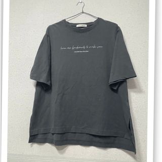 シューラルー(SHOO・LA・RUE)のほぼ未使用 シューラルー 半袖tシャツ ロゴtシャツ アメカジtシャツ(カットソー(半袖/袖なし))