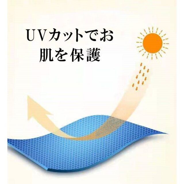 js53-11-W】日焼け対策3点セット フェイスマスク アームカバーの通販