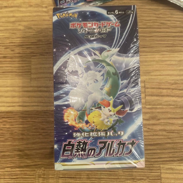 白熱のアルカナ シュリンク付き1BOX +6パック 白熱のアルカナ シュリンク付き1BOX +6パック