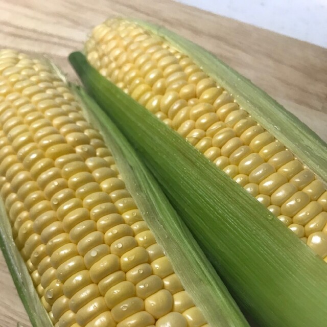 朝採り　とうもろこし 食品/飲料/酒の食品(野菜)の商品写真