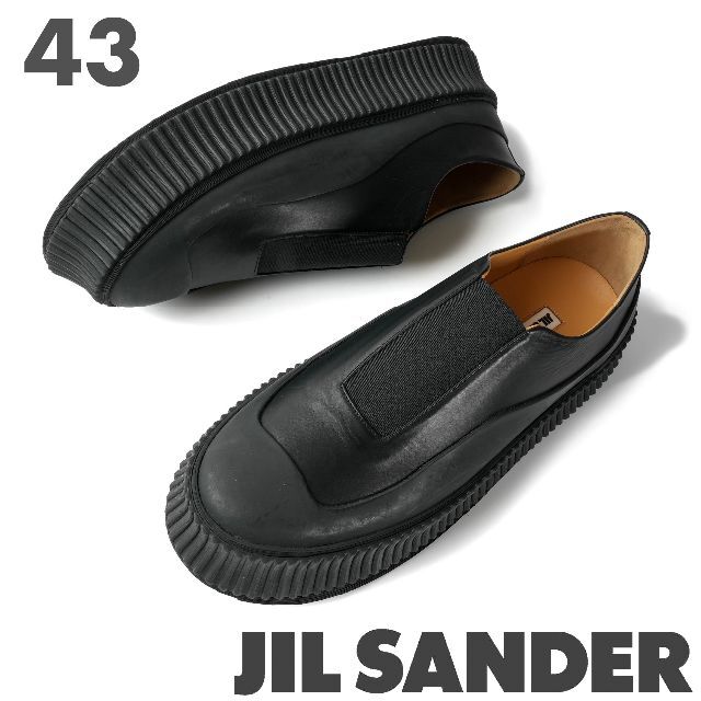 新品 Jil Sander レザー スリッポン スニーカー 43