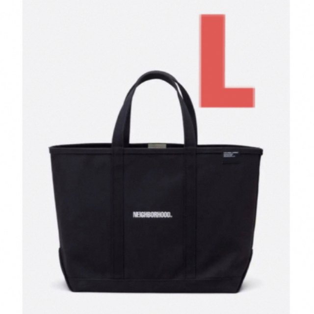 NEIGHBORHOOD NH L.L.BEAN BLACK TOTE-L