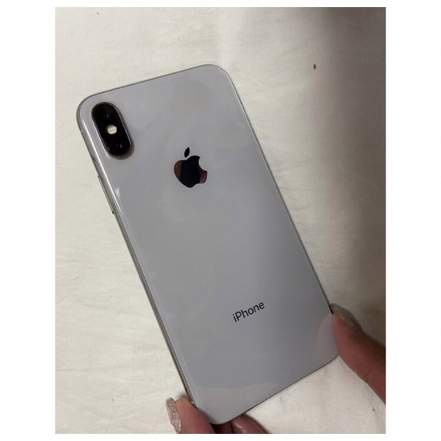 Apple - iPhone X Silver 256 GB auの通販 by .｜アップルならラクマ