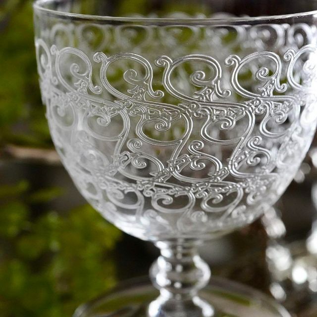 Baccarat - 美品☆希少 オールドバカラ【ローハン】高さ8.5㎝ ワイン