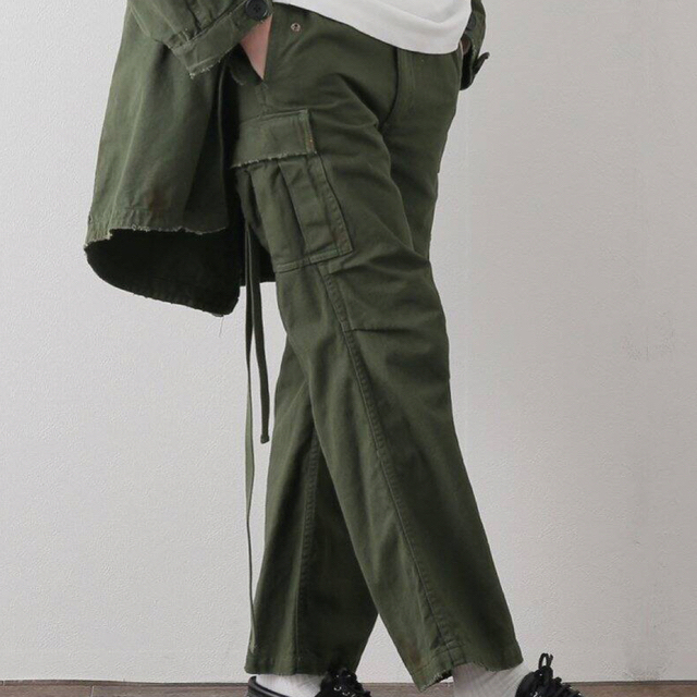 定価49500円DAIRIKU 22ss wide cargo pants