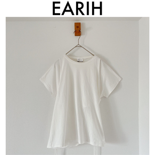 最終値下げ【EARIH】layering T レイヤードTシャツ　バックスタイル(Tシャツ(半袖/袖なし))