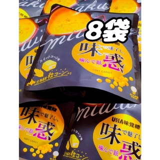 ユーハミカクトウ(UHA味覚糖)のUHA味覚糖　ミワク　味で魅了し、噛んで眩惑　スイートコーン味　8袋(菓子/デザート)