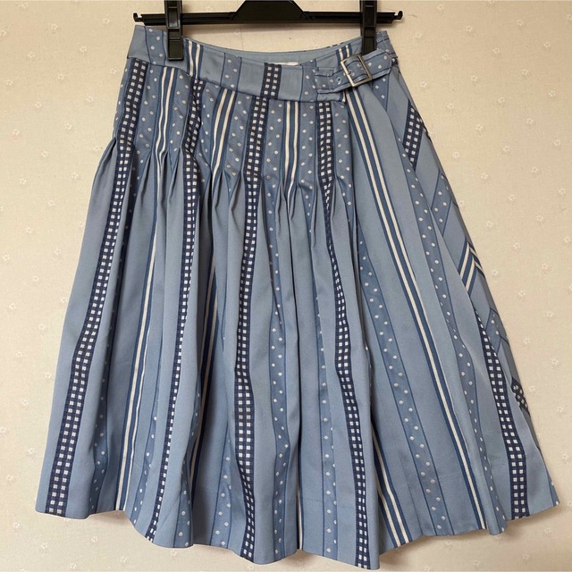 レビュー10万超! Jane Marple Ribbon jacquard stripe スカート ...