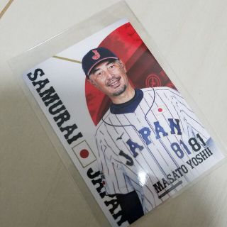 チバロッテマリーンズ(千葉ロッテマリーンズ)の千葉ロッテマリーンズ　吉井監督　リアルトレカ(スポーツ選手)