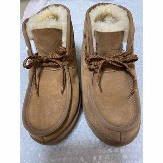 アグ(UGG)のUGG ムートン　ブーツ　サイズ43 ベージュ(ブーツ)