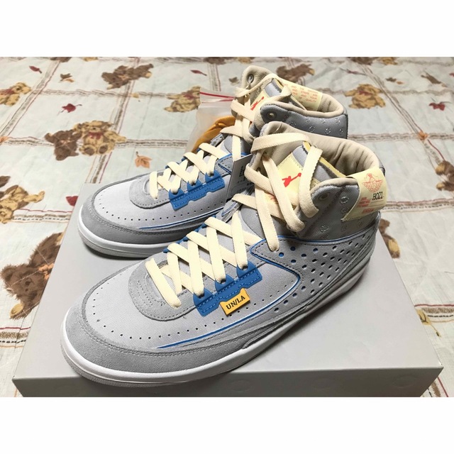 NIKE AIR JORDAN 2 UNION GREY FOG 25.5cm