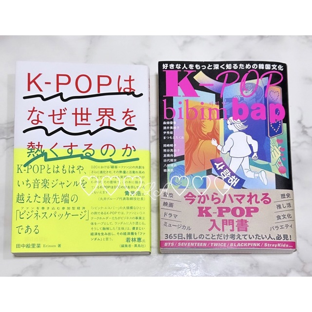 K-POP bibim 韓国文化 K-POPはなぜ世界を熱くするのか 卒論 本 エンタメ/ホビーの本(アート/エンタメ)の商品写真